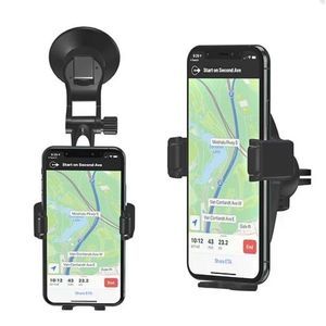 Just Wireless Black Adjustable Car Mount Universal Cell Phones iPhone Samsung